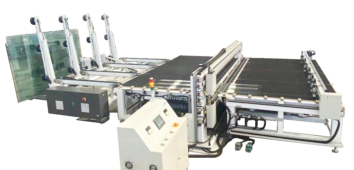 全自動夾膠玻璃切割機